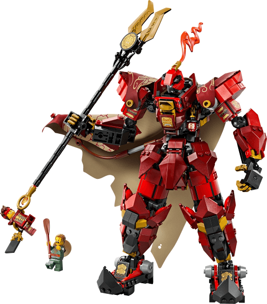 LEGO The Fire Knight Mech (71846-1) set, 2025