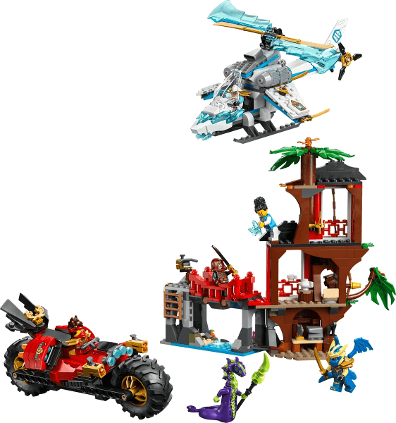 LEGO Ninja Vehicle Tree House Battle (71857-1) set, 2026