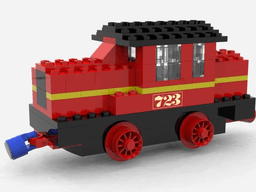 LEGO Diesel Locomotive (723-1) set