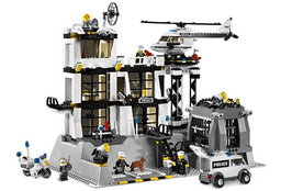 Police Station - WITH Light-Up Minifigure