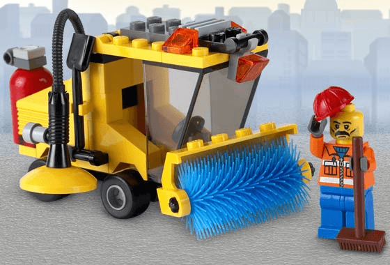 LEGO Street Sweeper (7242-1) set, 2005