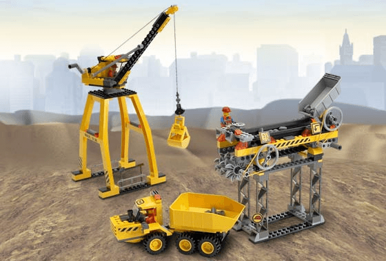 LEGO Construction Site (7243-1) set, 2005