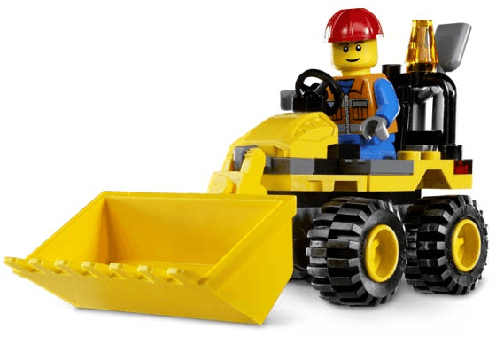 LEGO Mini Digger (7246-1) set, 2005