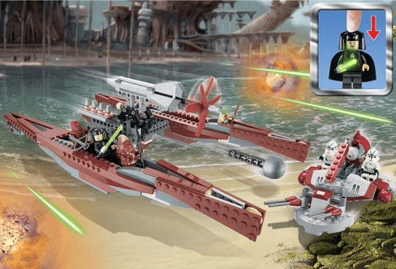 LEGO Wookiee Catamaran (7260-1) set, 2005