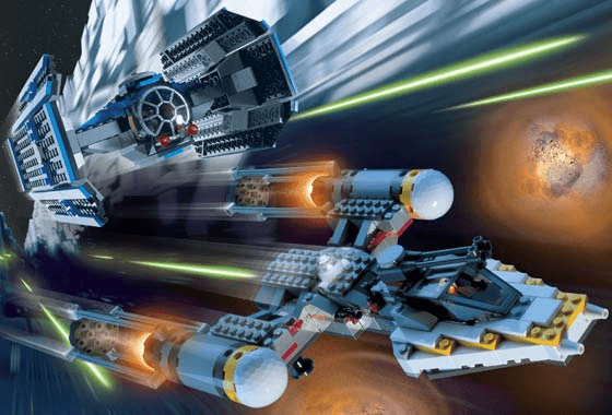 LEGO TIE Fighter and Y-wing {Reissue} (Toys "R" Us Exclusive) (7262-1) set, 2004