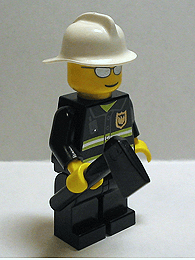 LEGO Advent Calendar 2005, City (Day  1) - Fireman (7324-2) set, 2005