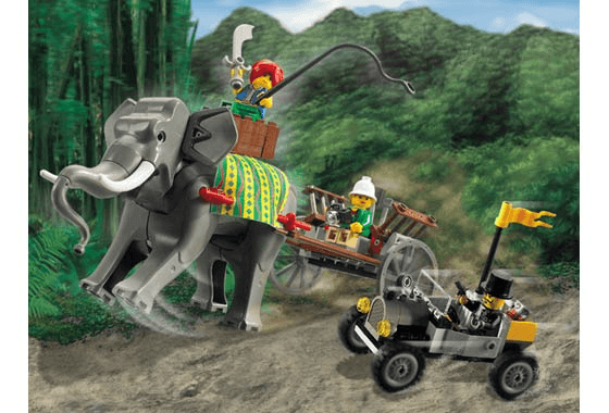 LEGO Elephant Caravan (7414-1) set, 2003