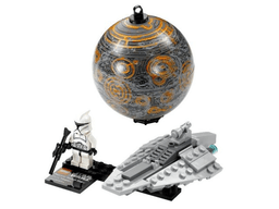 Republic Assault Ship & Planet Coruscant