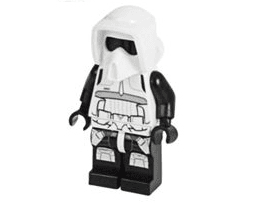 LEGO Advent Calendar 2013, Star Wars (Day 18) - Scout Trooper (75023-19) set, 2013