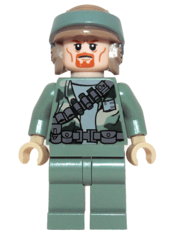 LEGO Advent Calendar 2013, Star Wars (Day  6) - Endor Rebel Trooper (75023-7) set, 2013