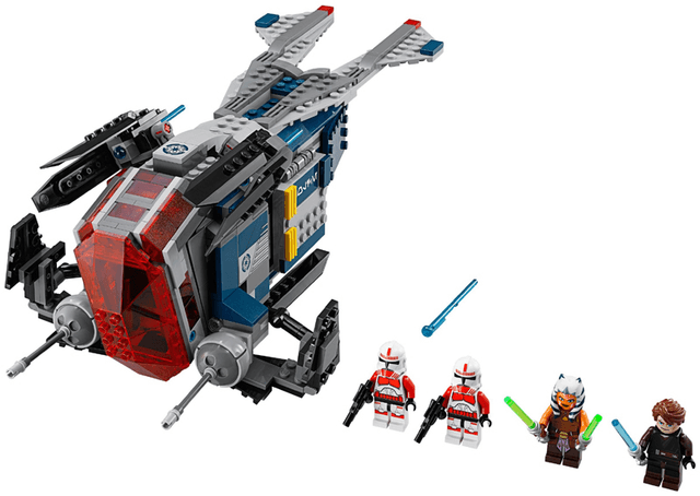 LEGO Coruscant Police Gunship (75046-1) set, 2014