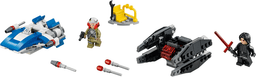 A-Wing vs. TIE Silencer Microfighters