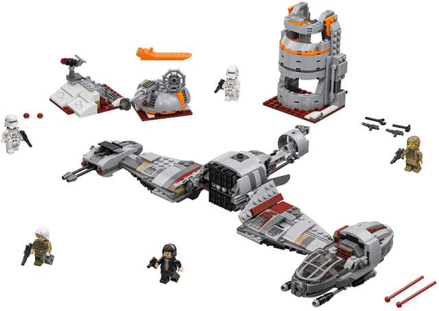 LEGO Defense of Crait (75202-1) set, 2018