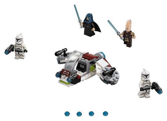 LEGO Jedi and Clone Troopers Battle Pack (75206-1) set, 2018