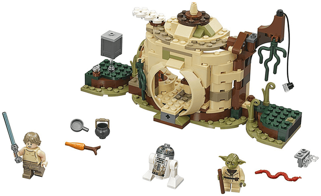 LEGO Yoda's Hut (75208-1) set, 2018