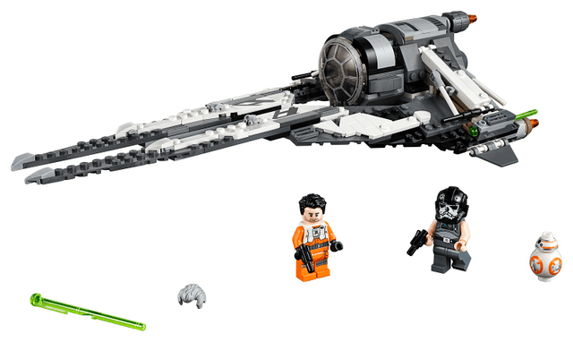 LEGO Black Ace TIE Interceptor (75242-1) set, 2019