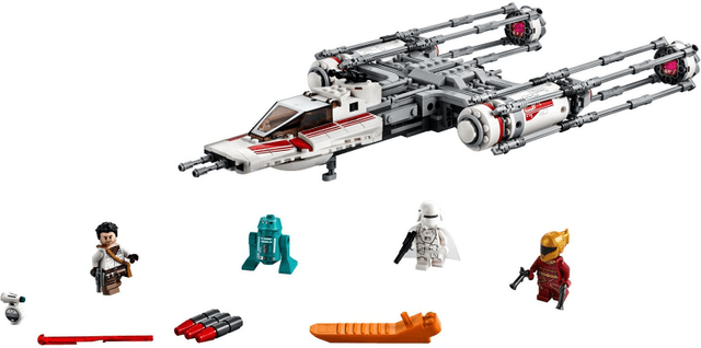 LEGO Resistance Y-Wing Starfighter (75249-1) set, 2019