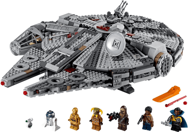 LEGO Millennium Falcon (75257-1) set, 2019