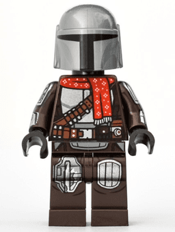 LEGO Advent Calendar 2021, Star Wars (Day 24) - The Mandalorian / Din Djarin / 'Mando' (Festive Outfit) (75307-25) set