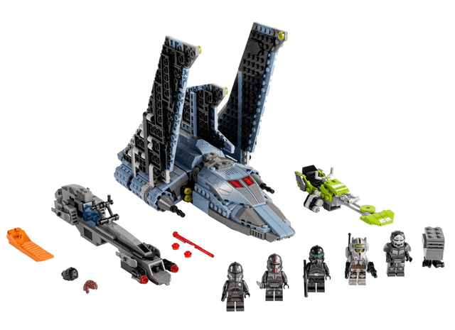 LEGO The Bad Batch Attack Shuttle (75314-1) set, 2021
