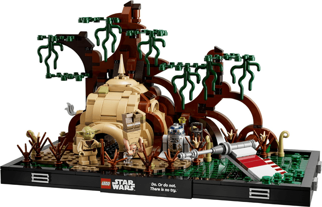 LEGO Dagobah Jedi Training Diorama (75330-1) set, 2022