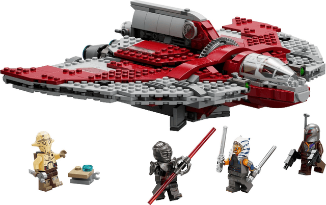 LEGO Ahsoka Tano's T-6 Jedi Shuttle (75362-1) set, 2023