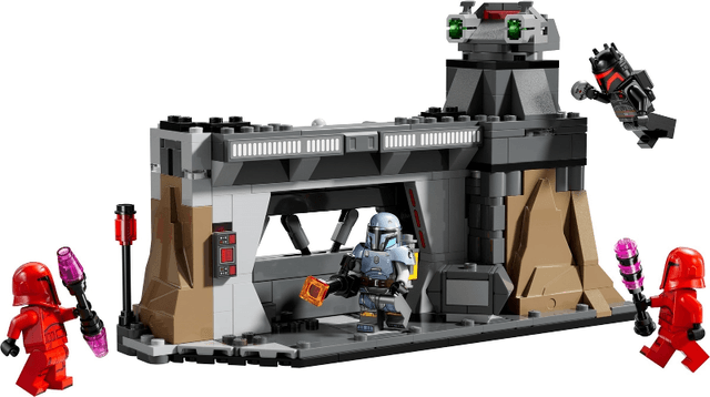 LEGO Paz Vizsla and Moff Gideon Battle (75386-1) set, 2024