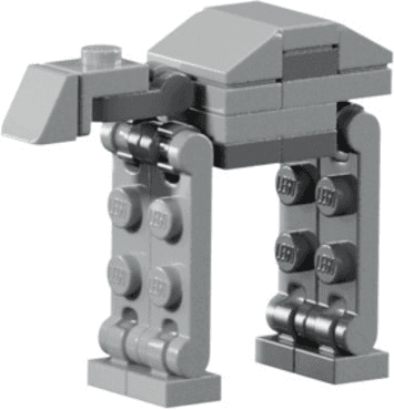 LEGO Advent Calendar 2024, Star Wars (Day  5) - AT-AT (75395-6) set, 2024