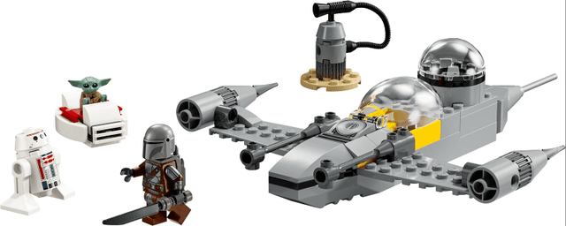 LEGO Mando and Grogu's N-1 Starfighter (75410-1) set, 2025