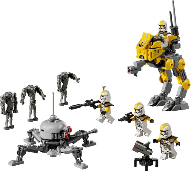 LEGO 327th Star Corps Clone Troopers Battle Pack (75431-1) set, 2025
