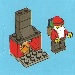Advent Calendar 2011, City (Day 24) - Santa and Fireplace