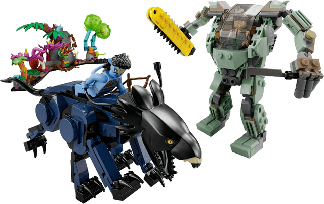 LEGO Neytiri & Thanator vs. AMP Suit Quaritch (75571-1) set, 2022