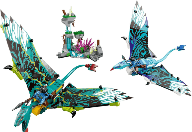 LEGO Jake & Neytiri's First Banshee Flight (75572-1) set, 2022