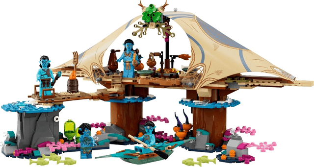 LEGO Metkayina Reef Home (75578-1) set, 2023