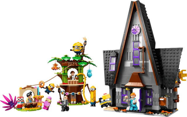 LEGO Minions and Gru's Family Mansion (75583-1) set, 2024