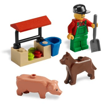LEGO Farmer (7566-1) set, 2010