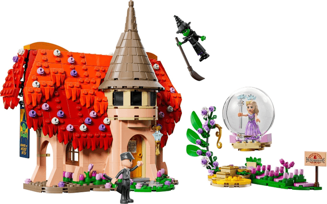 LEGO Glinda & Elphaba Visit Munchkinland (75690-1) set, 2025