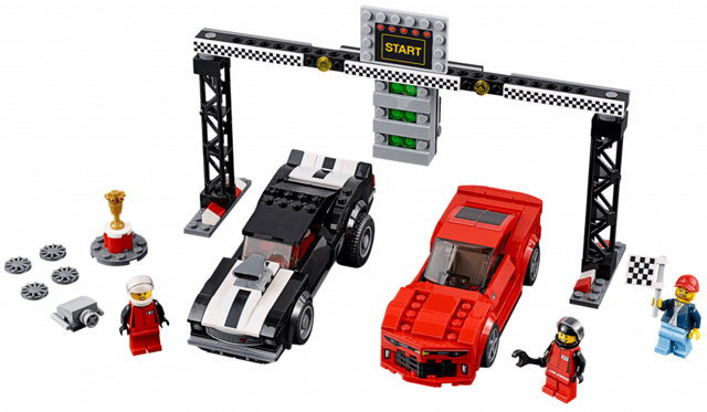 LEGO Chevrolet Camaro Drag Race (75874-1) set, 2016