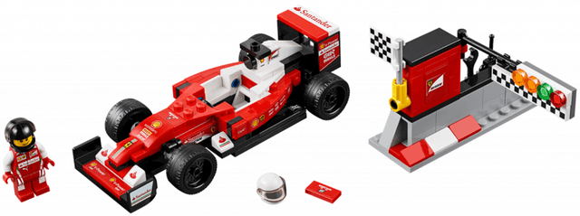 LEGO Scuderia Ferrari SF16-H (75879-1) set, 2017