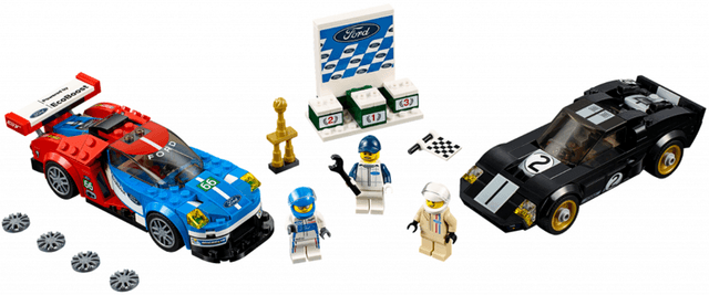 LEGO 2016 Ford GT & 1966 Ford GT40 (75881-1) set, 2017