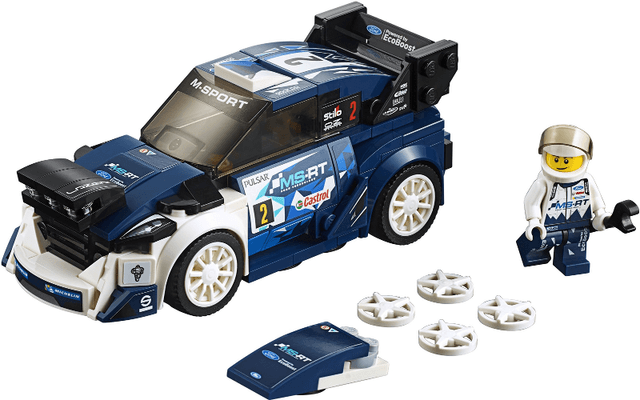 LEGO Ford Fiesta M-Sport WRC (75885-1) set, 2018