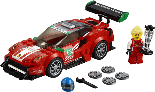 LEGO Ferrari 488 GT3 "Scuderia Corsa" (75886-1) set, 2018