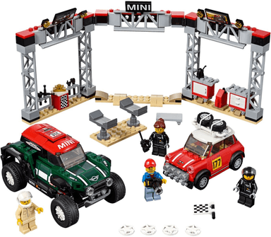 1967 Mini Cooper S Rally and 2018 MINI John Cooper Works Buggy