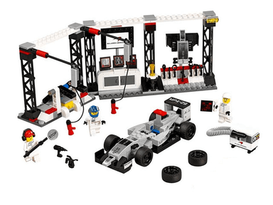 McLaren Mercedes Pit Stop