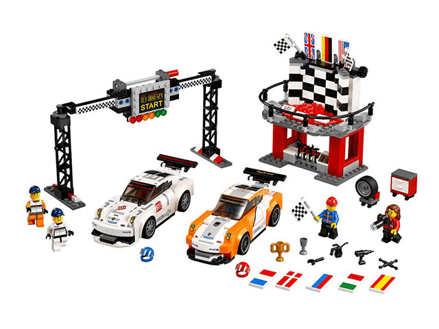 LEGO Porsche 911 GT Finish Line (75912-1) set, 2015
