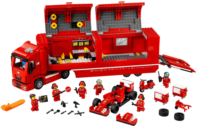 LEGO F14 T & Scuderia Ferrari Truck (75913-1) set, 2015