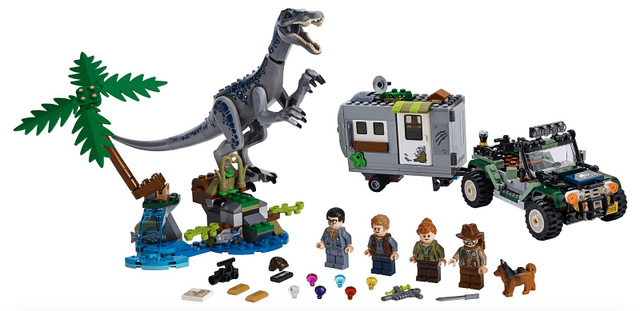 LEGO Baryonyx Face-Off: The Treasure Hunt (75935-1) set, 2019