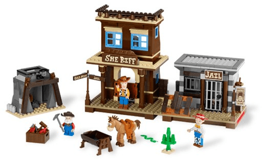 LEGO Woody's Roundup! (7594-1) set, 2010