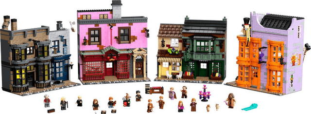 LEGO Diagon Alley (75978-1) set, 2020