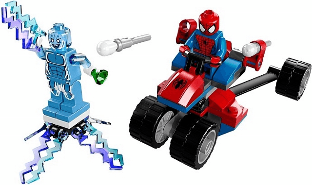 LEGO Spider-Trike vs. Electro (76014-1) set, 2014